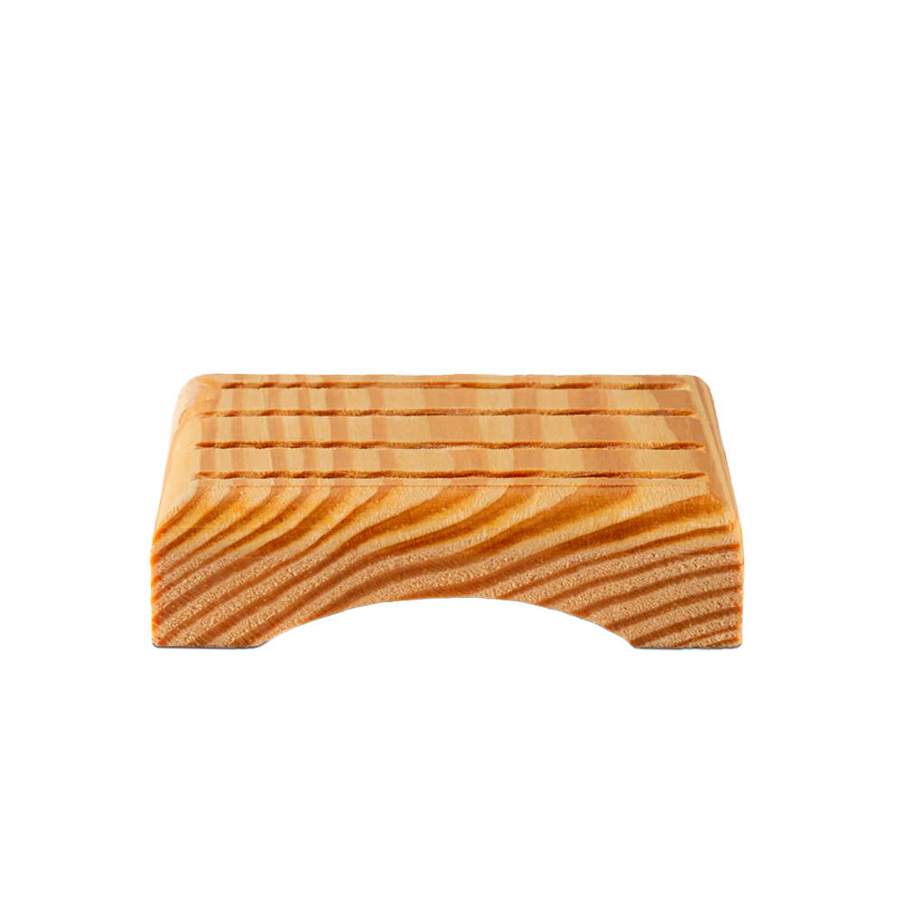 طبق الصابون الخشبي