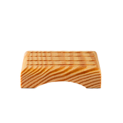 طبق الصابون الخشبي