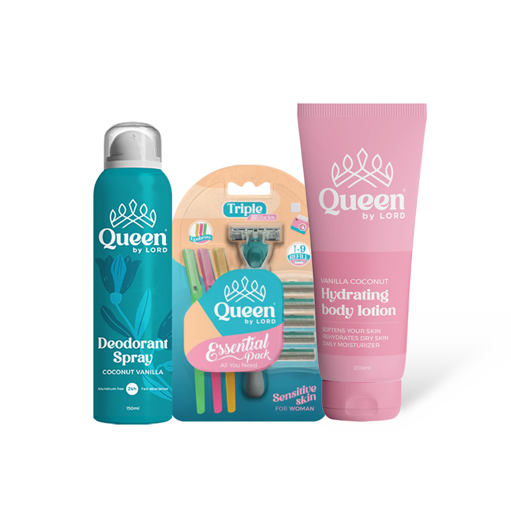Queen By Lord Daily Care Comfort Kit | Source Beauty Egypt