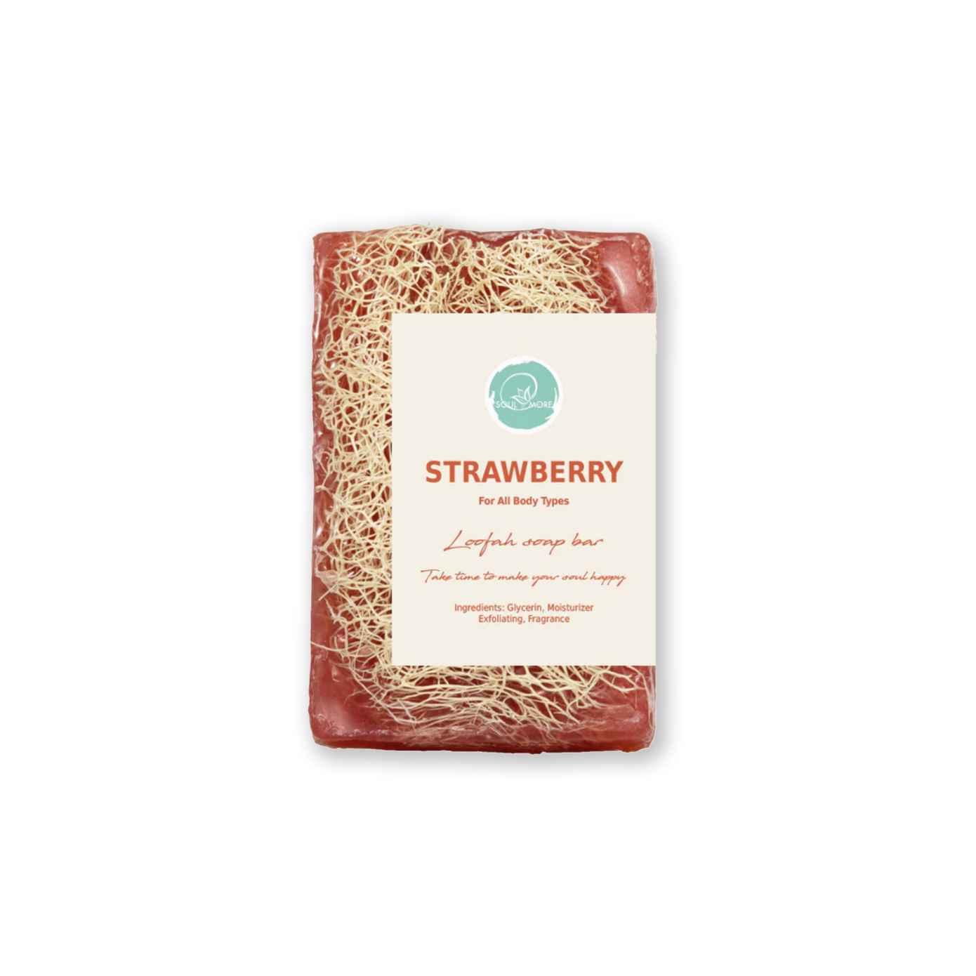 Strawberry Loofah Soap