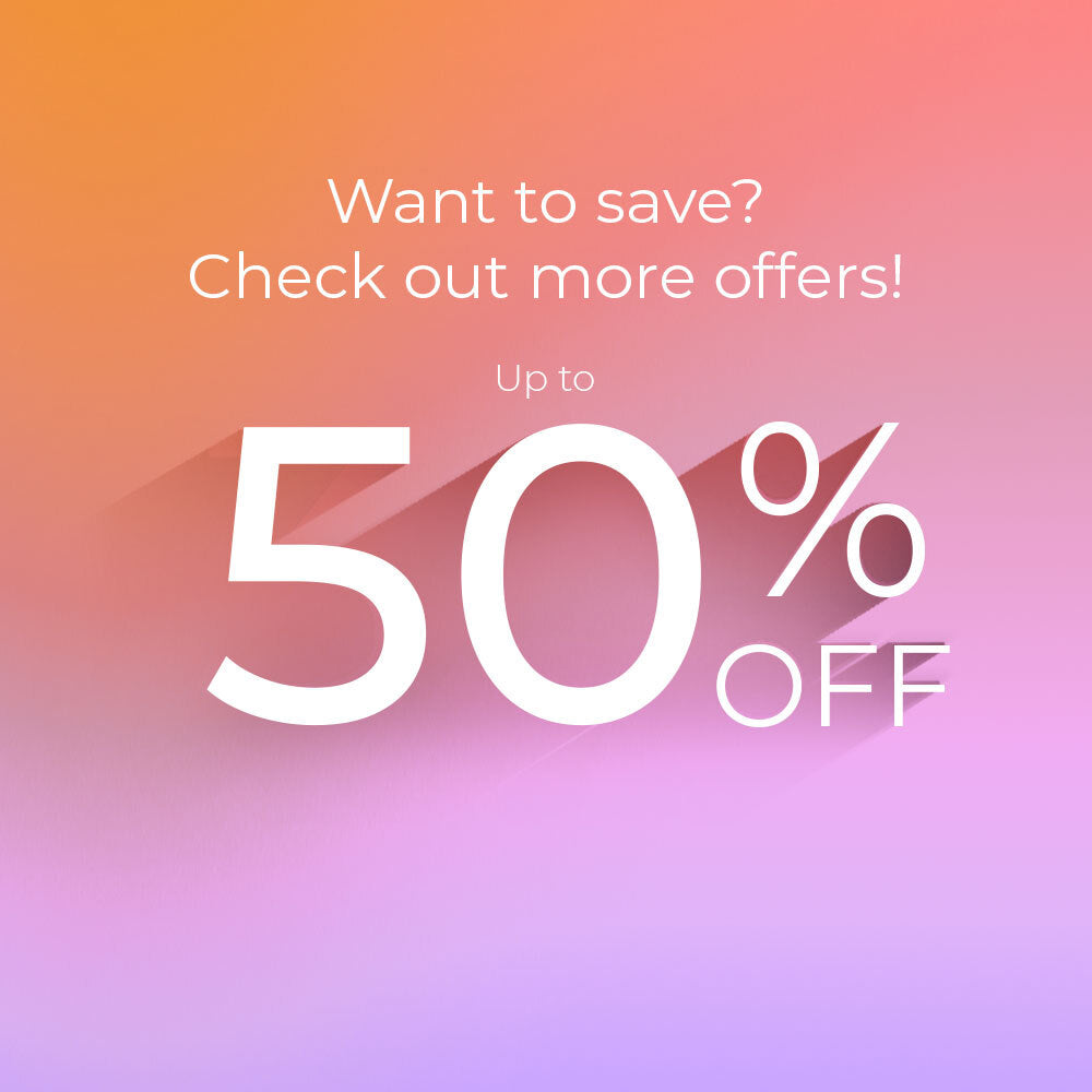 Get up to 50% off
