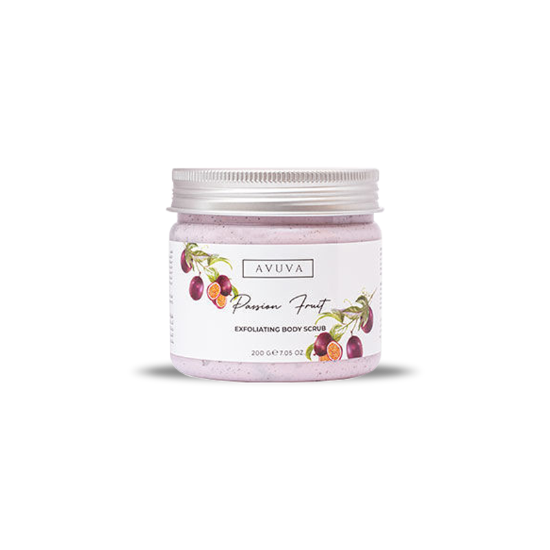 Passion Fruit Body Scrub • Avuva • Source Beauty Egypt