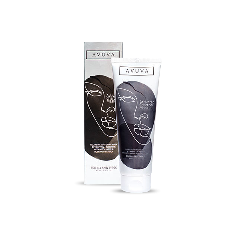 Charcoal Mask • Avuva • Source Beauty Egypt