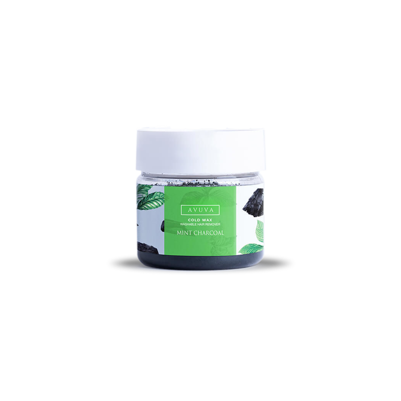 Mint Charcoal Cold Wax • Avuva • Source Beauty Egypt