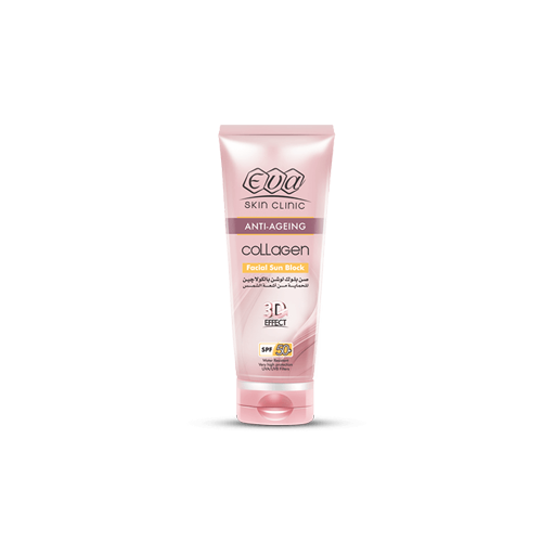 Collagen Facial Sunblock • Eva Cosmetics • Source Beauty Egypt
