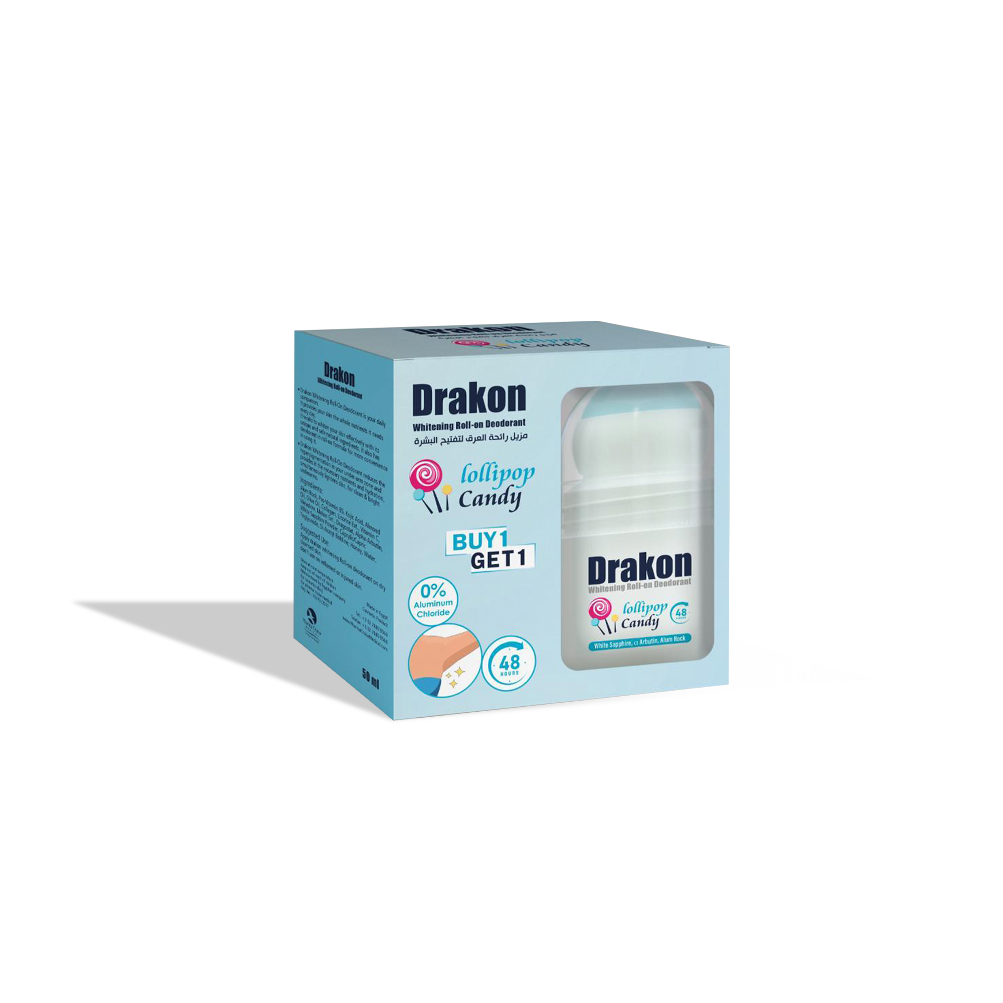 رول أون لولى بوب كاندى للتفتيح (١+١ مجاناً)