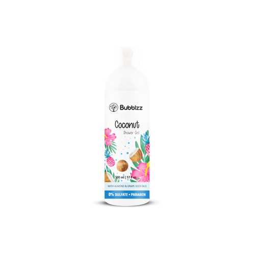 Source Beauty Coconut  Shower Gel-500ml. Bubblzz Bath & Body Bath & Shower Shower Gels & Cleansers