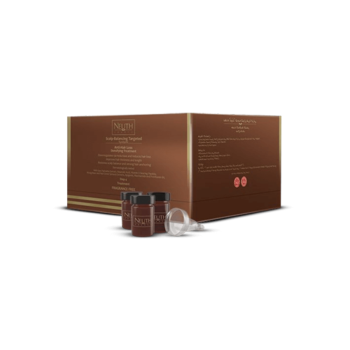 مستحضر علاجي مكثف ضد تساقط الشعر بنظام موجه لتوازن فروة الرأس