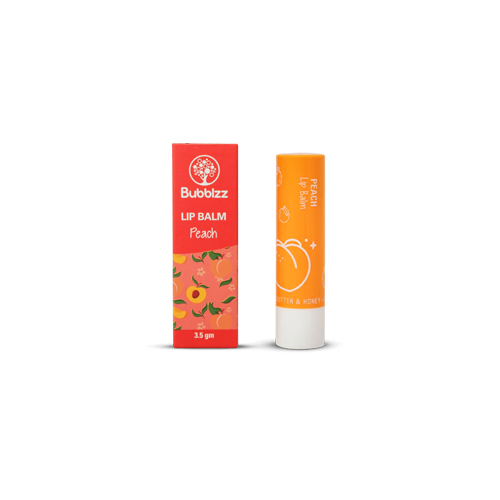 Peach lip Balm • Bubblzz • Source Beauty Egypt
