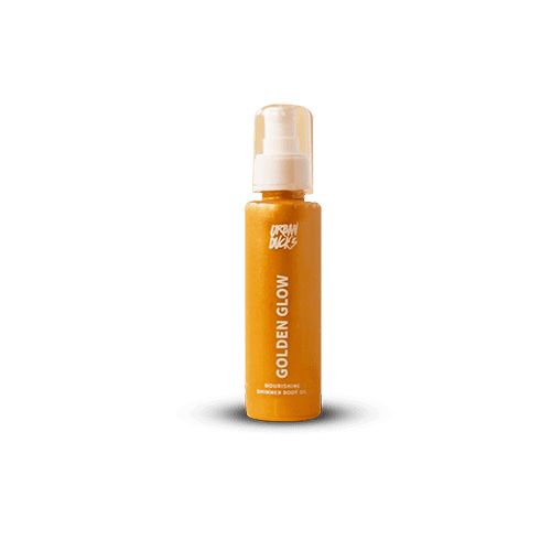 Source Beauty Golden Glow Shimmer Oil Urban Ducks Bath & Body Shimmer Gel