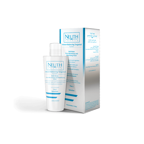 Anti-Acne Pore Minimizing and Mattifying Toner • Source Beauty Egypt