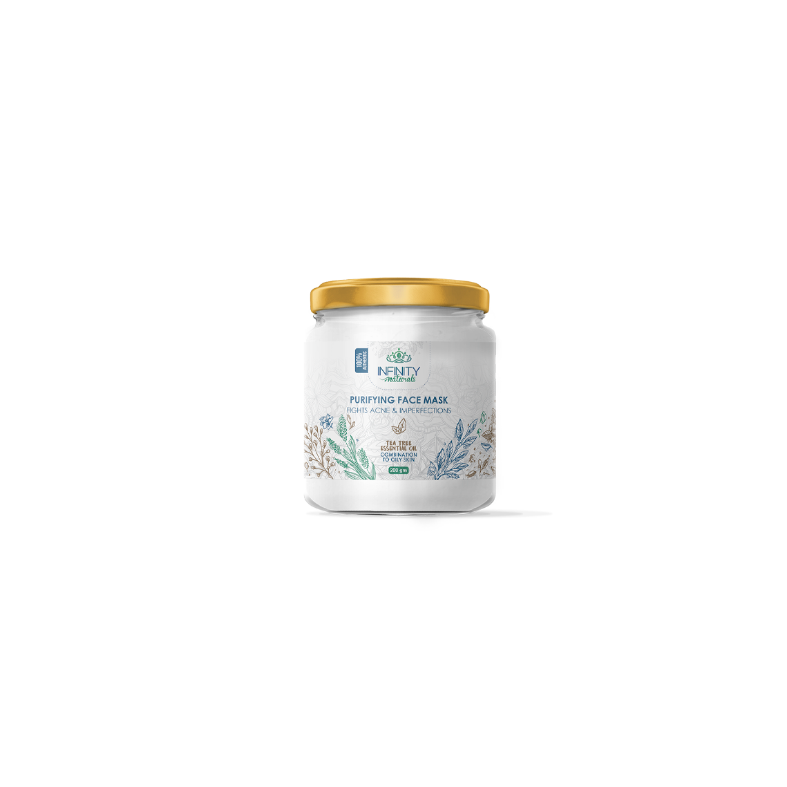 Purifying Facial Mask with Tea Tree Essential Oil • Source Beauty Egypt