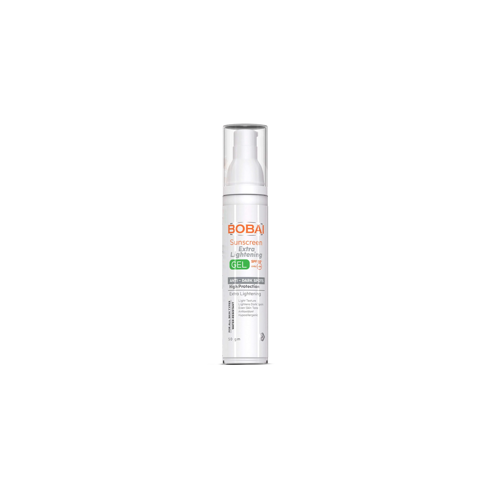 Extra Lightening Sunscreen Gel SPF 50
