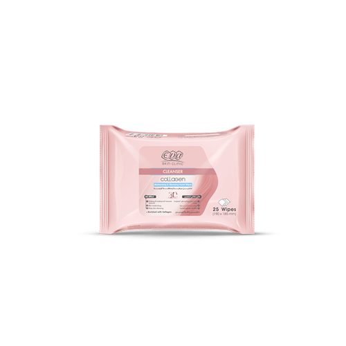 Collagen Wipes • Eva Cosmetics • Source Beauty Egypt