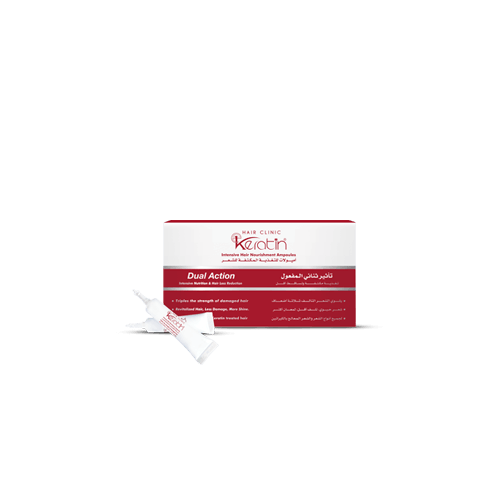 أمبولات تغذية مكثفة للشعر