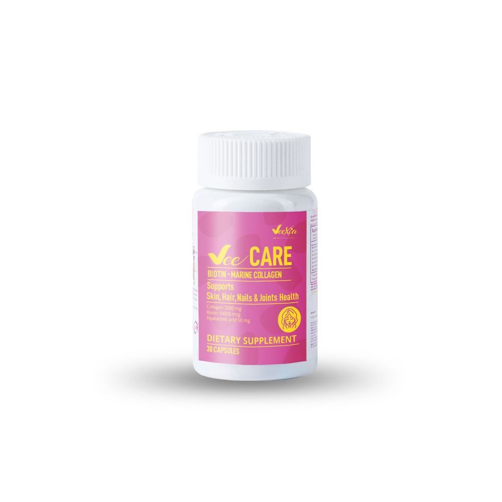Vee Care Biotin & Marine Collagen Supplements