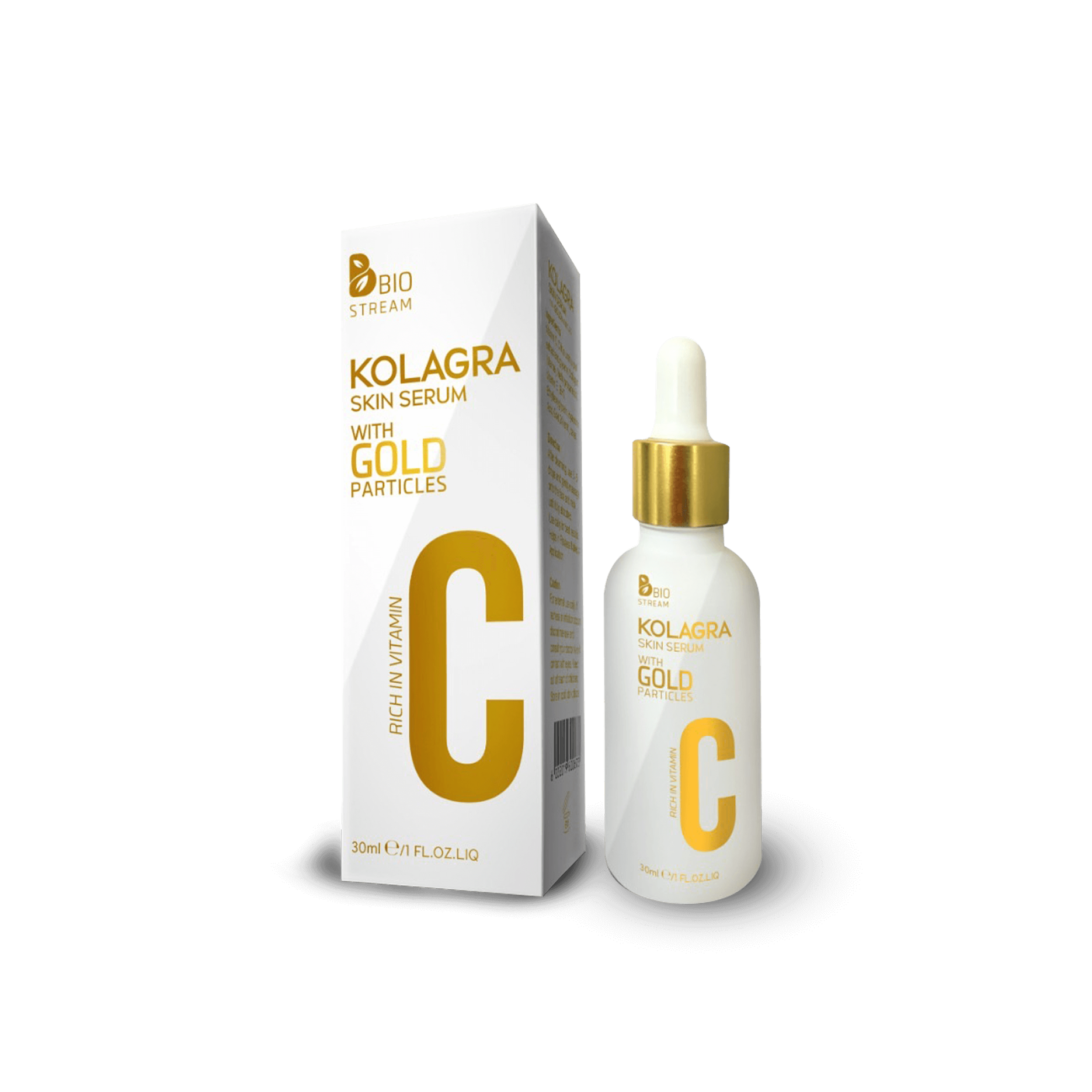 Source Beauty Gold Skin Serum Kolagra Oils & Serums Shop by ingredient Skincare vitamin c